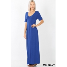 Zenana Royal Blue Maxi Dress